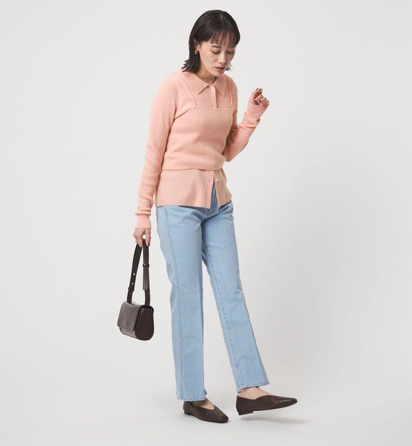 UNITED ARROWS green label relaxing「ポロニット カーディガン &times; ビスチェ ニット セット」|ニット・セーター|