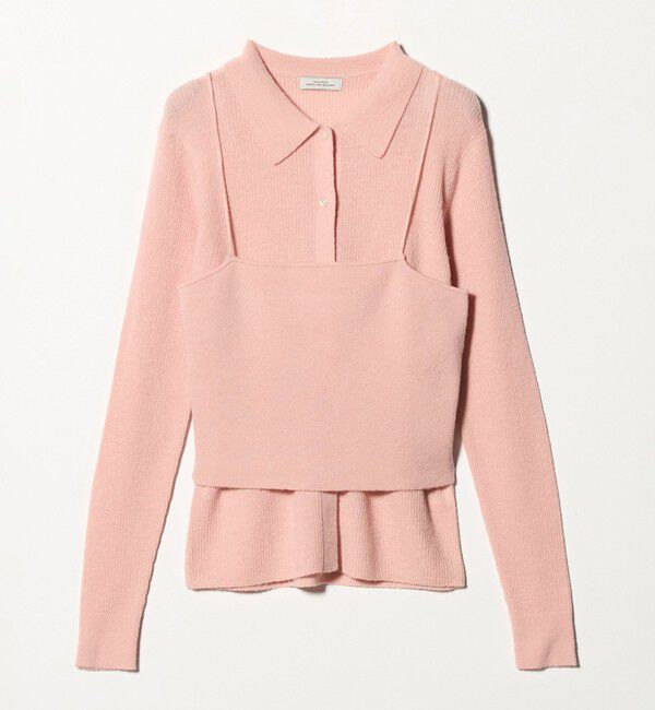 UNITED ARROWS green label relaxing「ポロニット カーディガン &times; ビスチェ ニット セット」|ニット・セーター|