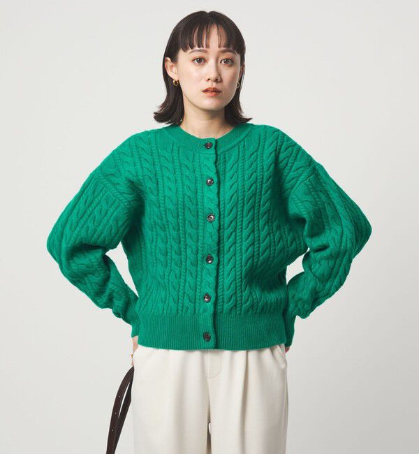 UNITED ARROWS green label relaxing「ゴールバーン 2WAY ニット カーディガン」|カーディガン|KELLY