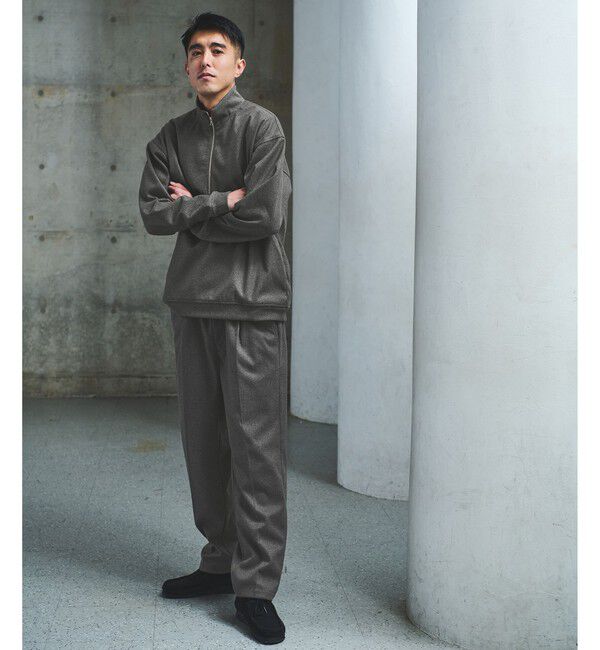 UNITED ARROWS green label relaxing「WONDER CLOTH ハーフジップ プルオーバー -ストレッチ-」|その他|