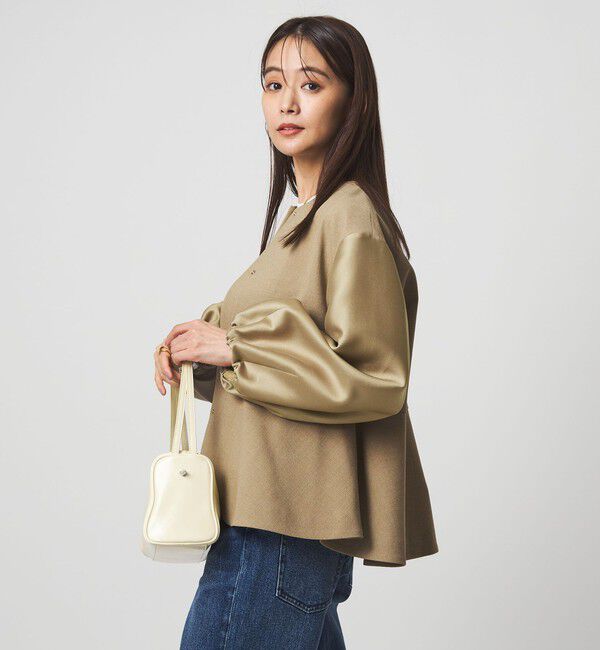 UNITED ARROWS green label relaxing「［size SHORTあり］fleurie(フルリー) フォルム ジャケット」|ノーカラージャケット|