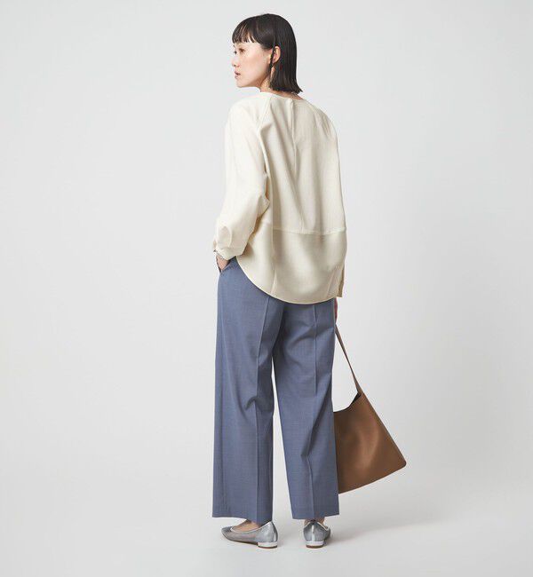 UNITED ARROWS green label relaxing「［size SHORTあり］fleurie(フルリー) フォルム プルオーバー ブラウス」|シャツ・ブラウス|