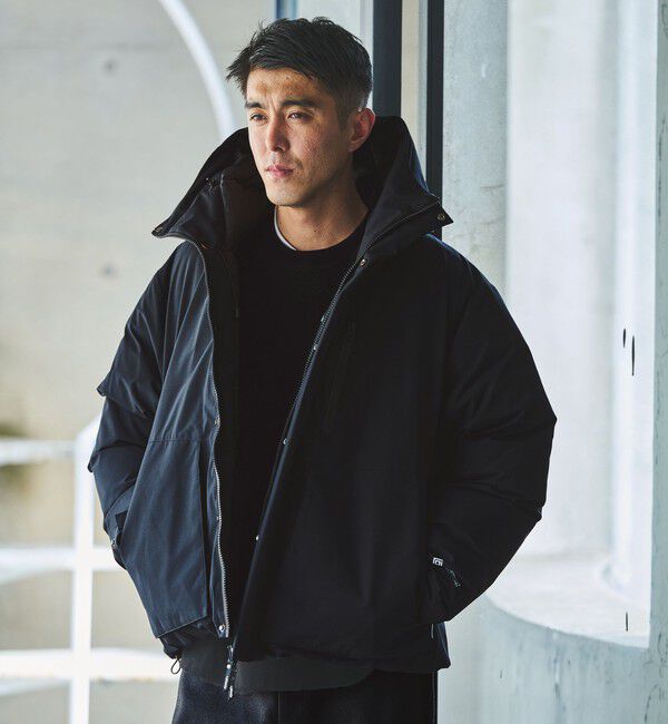 UNITED ARROWS green label relaxing「【別注】＜+phenix＞フード ダウン ブルゾン」|ダウン|