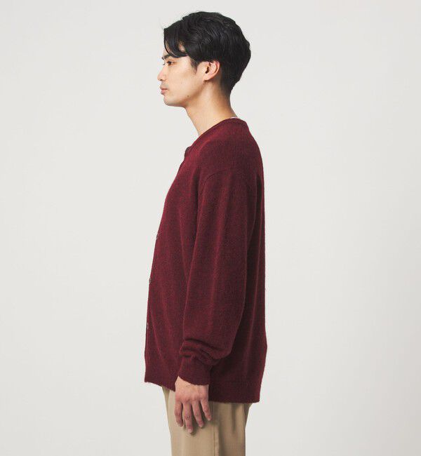 UNITED ARROWS green label relaxing「アルパカ ブレンド クルーネック カーディガン」|カーディガン|