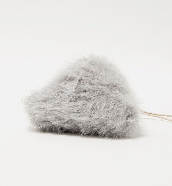 UNITED ARROWS green label relaxing「ラメ フェイクファー ポシェット  / キッズ 」|リュック|