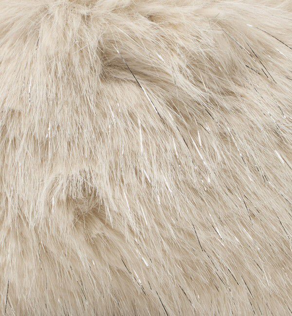 UNITED ARROWS green label relaxing「ラメ フェイクファー ポシェット  / キッズ 」|リュック|