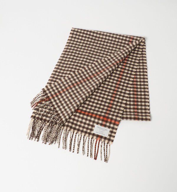 UNITED ARROWS green label relaxing「【別注】＜Johnstons of Elgin＞GLR ウールカシミヤ マフラー」|マフラー|