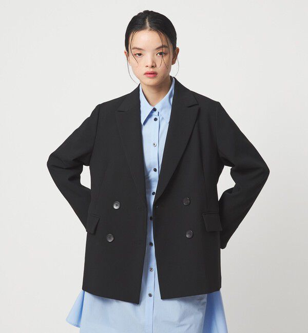 EMMEL REFINES「＜EMMEL REFINES＞EM TRダブルクロス ジャケット」|テーラードジャケット|