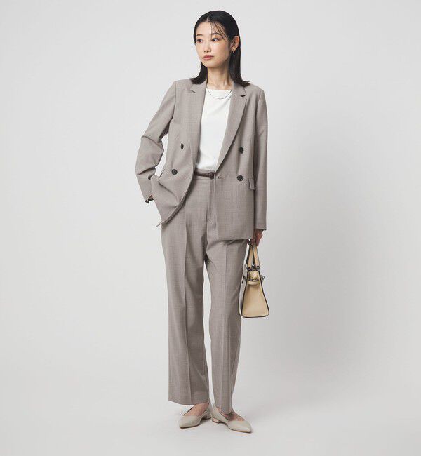 UNITED ARROWS green label relaxing「［size SHORTあり］カチリラ ダブル ジャケット  ウォッシャブル ストレッチ」|テーラードジャケット|