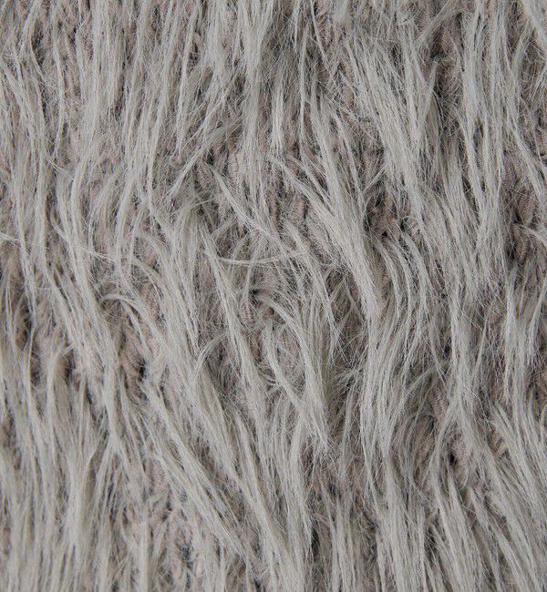 BEAUTY&YOUTH UNITED ARROWS「フェザーヤーン ハーフスリーブ ニットプルオーバー」|ニット・セーター|