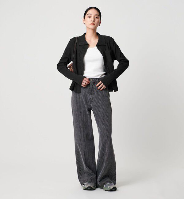 BEAUTY&YOUTH UNITED ARROWS「コットン リブハイネックカーディガン ウォッシャブル」|カーディガン|