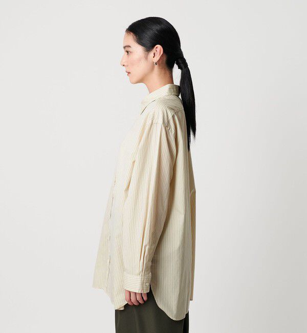 BEAUTY&YOUTH UNITED ARROWS「コットン ストライプビッグシャツ」|シャツ・ブラウス|