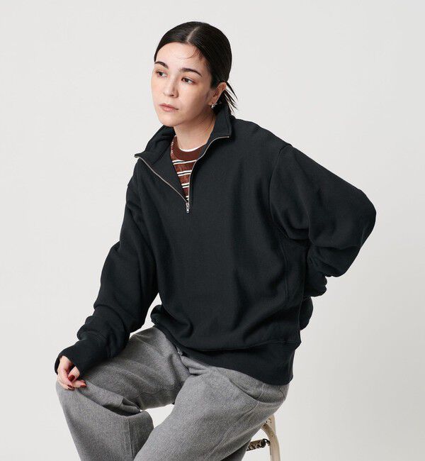 BEAUTY&YOUTH UNITED ARROWS「【別注】＜Champion＞ハーフジッププルオーバー」|スウェット・ジャージ|