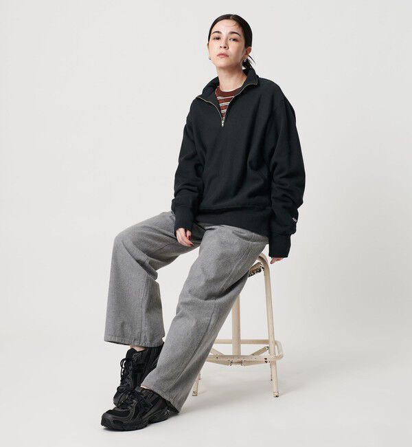 BEAUTY&YOUTH UNITED ARROWS「【別注】＜Champion＞ハーフジッププルオーバー」|スウェット・ジャージ|