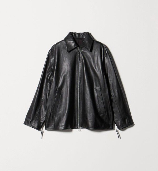 BEAUTY&YOUTH UNITED ARROWS「シープレザー フロントジップ ジャケット」|その他|