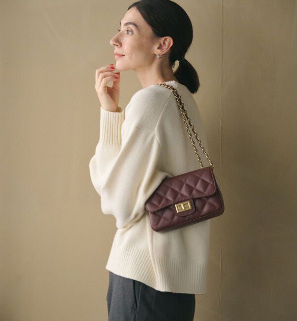 BEAUTY&YOUTH UNITED ARROWS「ウールカシミヤ アクア クルーネックニット」|ニット・セーター|