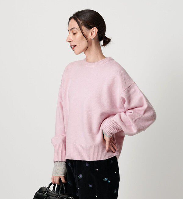 BEAUTY&YOUTH UNITED ARROWS「ウールカシミヤ アクア クルーネックニット」|ニット・セーター|