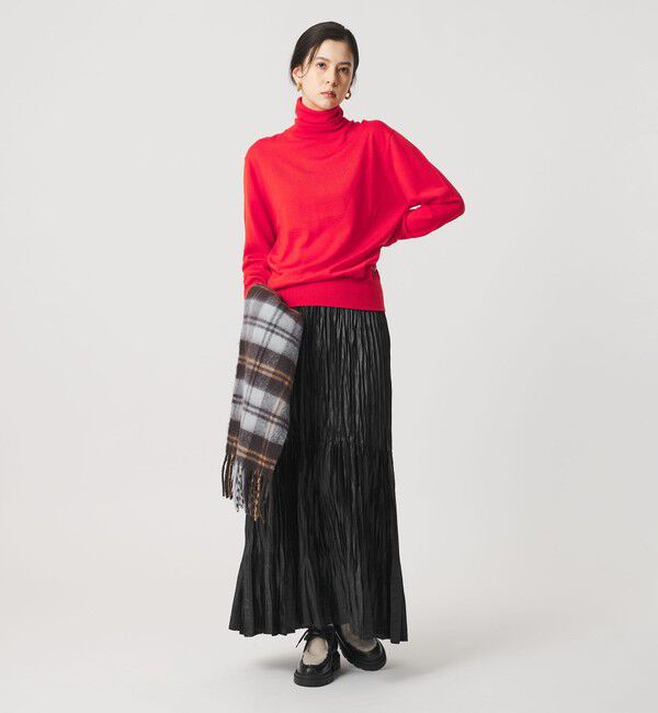 BEAUTY&YOUTH UNITED ARROWS「ポリエステル チンツプリーツ スカート」|スカート|