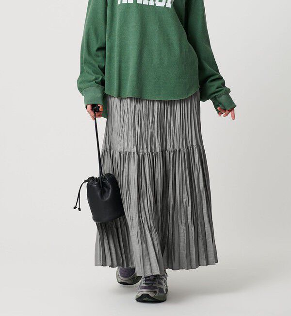 BEAUTY&YOUTH UNITED ARROWS「ポリエステル チンツプリーツ スカート」|スカート|