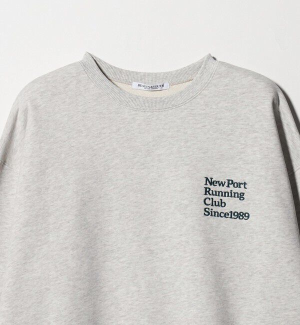 BEAUTY&YOUTH UNITED ARROWS「コットン裏毛 ロゴスウェット プルオーバー」|スウェット・ジャージ|