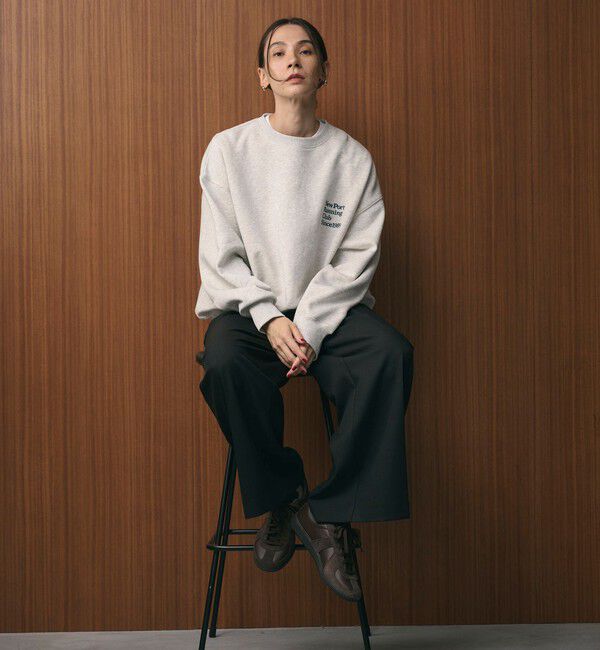 BEAUTY&YOUTH UNITED ARROWS「コットン裏毛 ロゴスウェット プルオーバー」|スウェット・ジャージ|