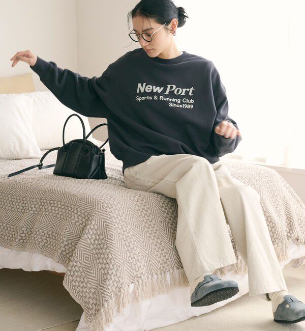 BEAUTY&YOUTH UNITED ARROWS「コットン裏毛 ロゴスウェット プルオーバー」|スウェット・ジャージ|