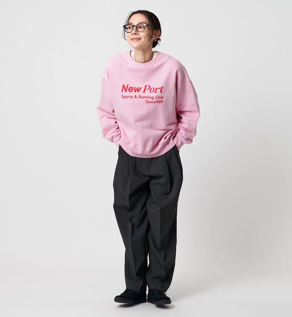 BEAUTY&YOUTH UNITED ARROWS「コットン裏毛 ロゴスウェット プルオーバー」|スウェット・ジャージ|