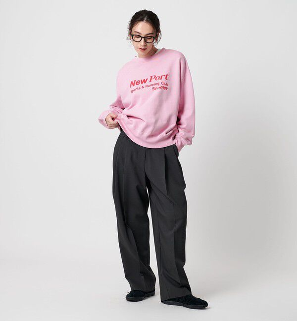 BEAUTY&YOUTH UNITED ARROWS「コットン裏毛 ロゴスウェット プルオーバー」|スウェット・ジャージ|