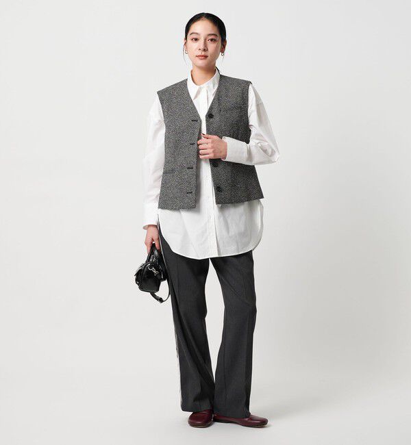 BEAUTY&YOUTH UNITED ARROWS「ポリエステル ツイードライクベスト」|ベスト・ジレ|