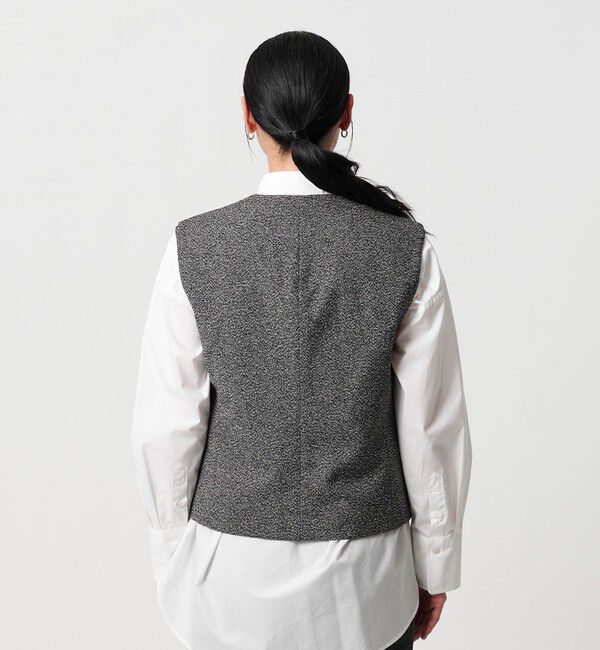 BEAUTY&YOUTH UNITED ARROWS「ポリエステル ツイードライクベスト」|ベスト・ジレ|