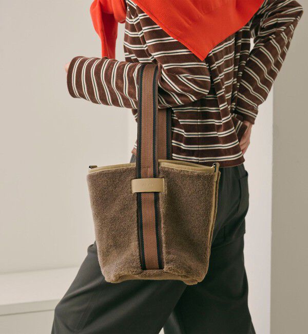 BEAUTY&YOUTH UNITED ARROWS「【別注】＜Folna＞フェイクムートン ワンショルダーバッグ」|ショルダー・メッセンジャー|