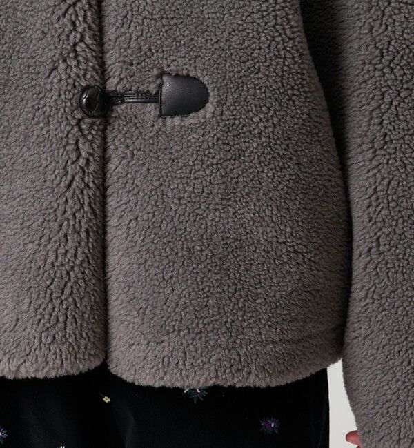 BEAUTY&YOUTH UNITED ARROWS「【WEB限定】ボア&times;フェイクムートン ループボタンジャケット 2WAY」|その他|