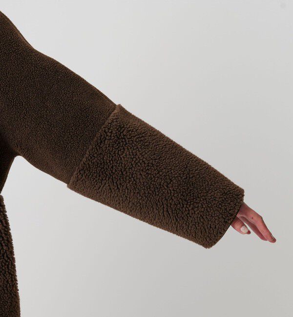 BEAUTY&YOUTH UNITED ARROWS「【WEB限定】ボア&times;フェイクムートン リバーシブルジャケット 」|その他|