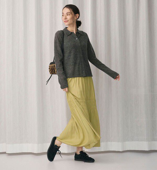 BEAUTY&YOUTH UNITED ARROWS「【WEB限定】シャーリング キリカエ フレアスカート」|スカート|