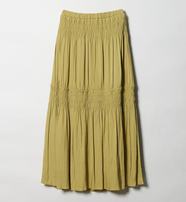 BEAUTY&YOUTH UNITED ARROWS「【WEB限定】シャーリング キリカエ フレアスカート」|スカート|