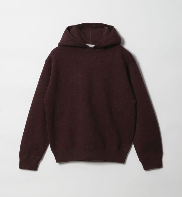 BEAUTY&YOUTH UNITED ARROWS「コットンウールブレンド ソリッド＆ボーダーニットフーディ ウォッシャブル」|ニット・セーター|