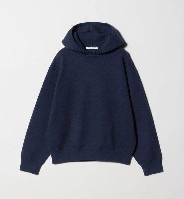 BEAUTY&YOUTH UNITED ARROWS「コットンウールブレンド ソリッド＆ボーダーニットフーディ ウォッシャブル」|ニット・セーター|