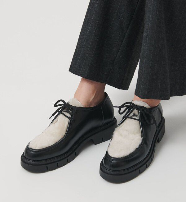 BEAUTY&YOUTH UNITED ARROWS「＜CORSO ROMA 9＞レザー レースアップシューズ」|ビジネス・ドレスシューズ|BLACK