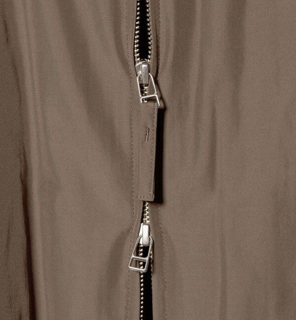 BEAUTY&YOUTH UNITED ARROWS「ポリエステルブレンド ノーカラーバルーンジップブルゾン」|ブルゾン・スタジャン|