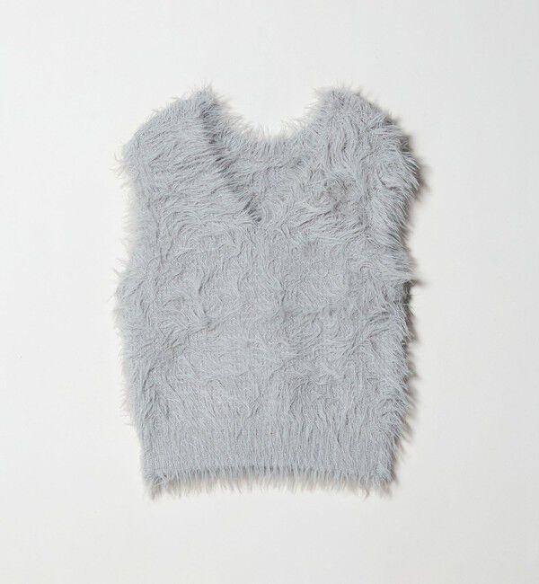 BEAUTY&YOUTH UNITED ARROWS「【WEB限定】フェザーヤーン ラメニット 2WAYベスト」|ニット・セーター|