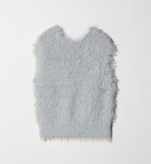 BEAUTY&YOUTH UNITED ARROWS「【WEB限定】フェザーヤーン ラメニット 2WAYベスト」|ニット・セーター|