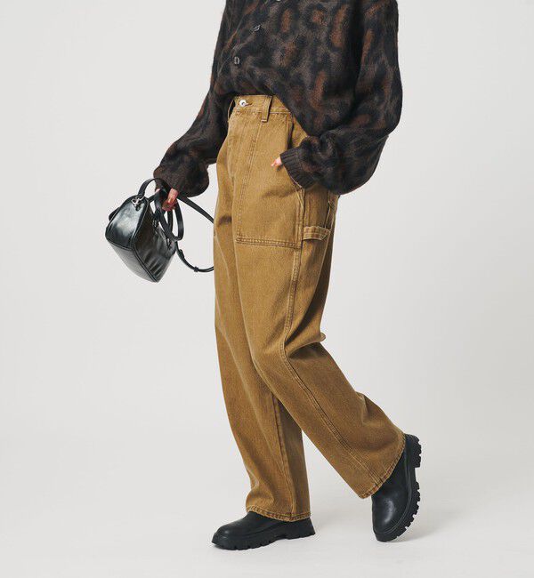 BEAUTY&YOUTH UNITED ARROWS「コットンデニム ペインターパンツ」|デニム|