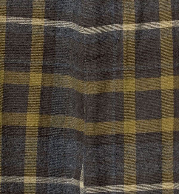 BEAUTY&YOUTH UNITED ARROWS「コットンフランネルチェック バックゴムワイドパンツ」|その他|