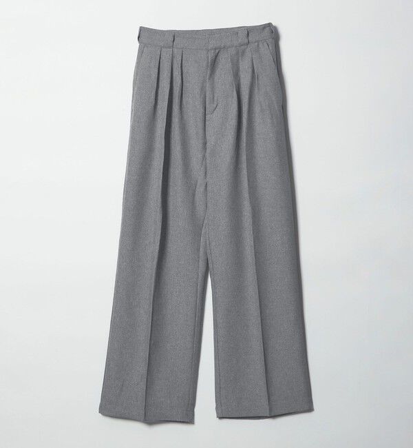 BEAUTY&YOUTH UNITED ARROWS「【WEB限定】ポリエステル タックワイドパンツ ウォッシャブル」|その他|