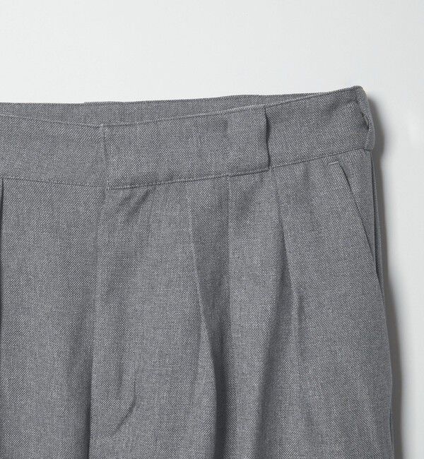 BEAUTY&YOUTH UNITED ARROWS「【WEB限定】ポリエステル タックワイドパンツ ウォッシャブル」|その他|