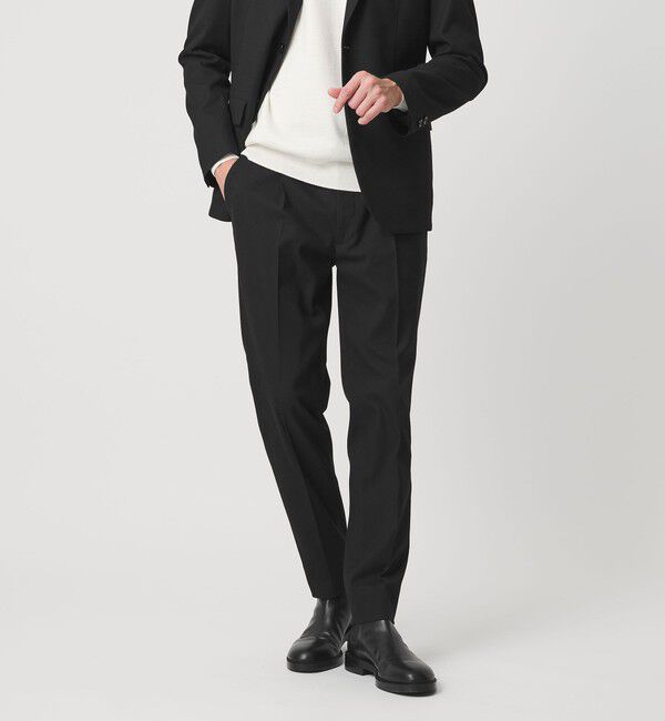 BEAUTY&YOUTH UNITED ARROWS「【WEB限定 WARDROBE SMART】DELEGANT サキソニー セットアップ/ジャケット＆イージーパンツ」|スーツ|