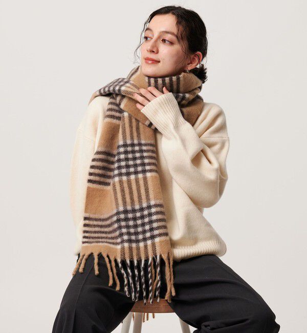 BEAUTY&YOUTH UNITED ARROWS「チェック ストール」|ストール|