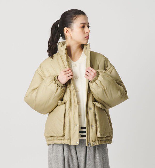 BEAUTY&YOUTH UNITED ARROWS「ナイロンパデッド スタンドカラーブルゾン」|ブルゾン・スタジャン|