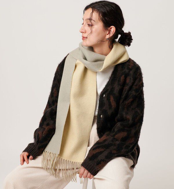 BEAUTY&YOUTH UNITED ARROWS「【別注】＜Eds Cashmere＞カシミヤ リバーシブル マフラー」|マフラー|