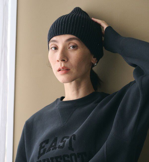 BEAUTY&YOUTH UNITED ARROWS「スパンコール リブ ニットキャプ」|ニット帽|